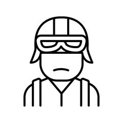 Paratrooper icon