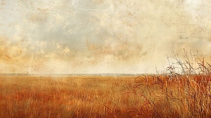 Add a touch of natural beauty to your project with this muted-tone abstract Savannah field backdrop.