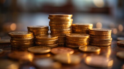 stack of coins