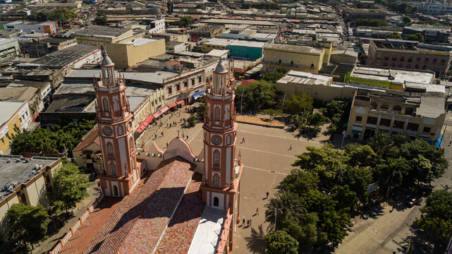 traditional church, barranquilla historical center