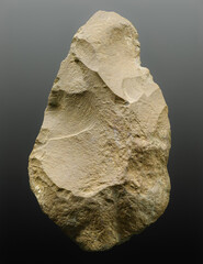 Paleolithic flint tool.