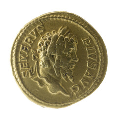 Lucius Septimius Severus, Roman emperor. Aureus