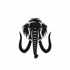 Obraz premium Vector illustration of mammoth the ancient prehistoric animal.