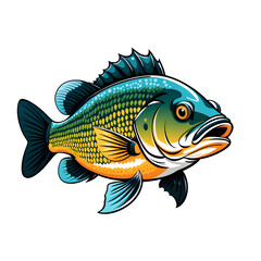 Fototapeta premium illustration of a fish