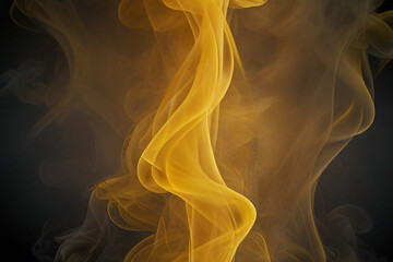 Gray & yellow smoke background