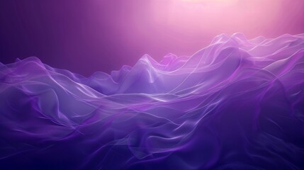 3D Minimalist Abstract Combine of Purple-Pink Colors Foggy Wind Background Ambiance AI Image - obrazy, fototapety, plakaty
