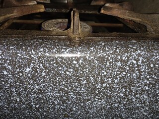 grainy texture pattern on black 