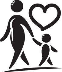 mom and baby logo