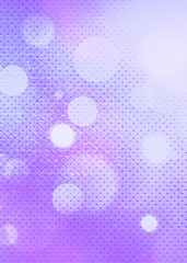 Purple bokeh vertical background for Banner, Poster, ad, celebration, event and various design works