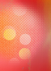 Red bokeh vertical background for Banner, Poster, ad, celebration, event and various design works