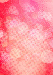 Red bokeh vertical background for Banner, Poster, ad, celebration, event and various design works