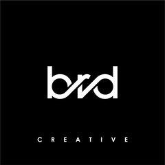 BRD Letter Initial Logo Design Template Vector Illustration