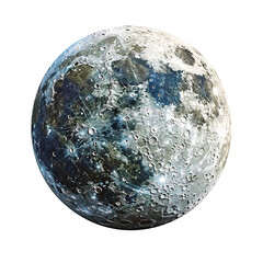 moon cartoon element, hyperrealistic, hyper detailed, isolated on transparent background