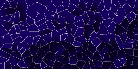 3D abstract seamless papercut broken glass quartz vector background.Geometric tiles pattern.Stained mosaic broken tils vintage vector background.  