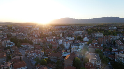 Kazanlak Bulgaria East Europe drone view
