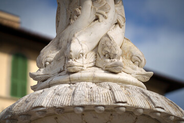 Prato, historic city of Tuscany, Italy