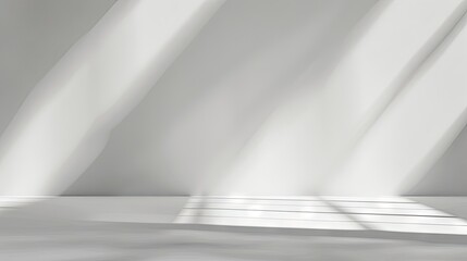 Abstract studio background for product presentation. Empty room with shadows