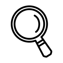 Search Vector Line Icon Design
