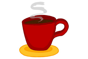 A Cup of Coffee Vector