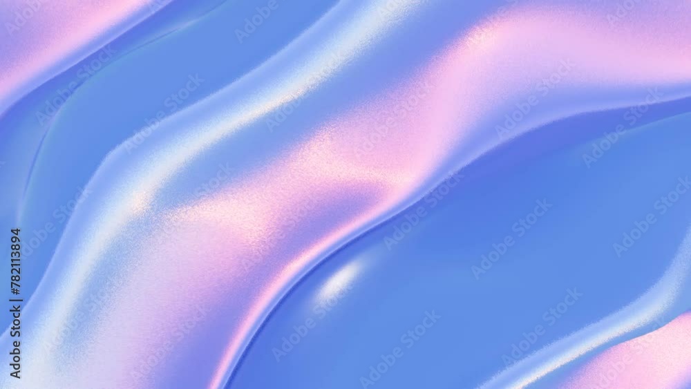 Poster a blue and pink loop animated background with waves