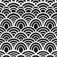 black and white scale pattern style background