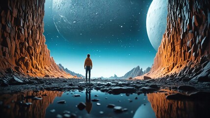 Artistic background