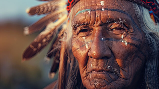 Old Native American Indian