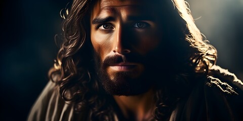Jesus Christ looking at you, Jesus Christ looking at camera