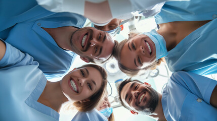 Joyful Healthcare Team from a Patient's Perspective. - 782121612