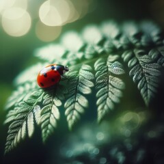 Close-up of a ladybug
