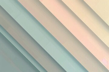 Obraz premium Abstract minimalistic background with diagonal lines and pastel green and yellow colors