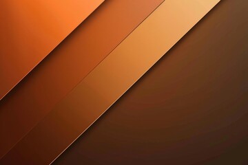 Abstract orange brown gradient background with diagonal stripes