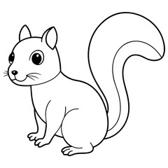 coloring alphabet for kids vector illustration