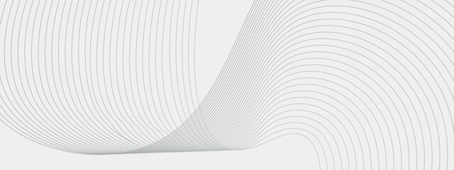 Technology abstract lines on white background. Abstract white blend digital technology flowing wave lines background. wavy pattern, stylish line art and web background design