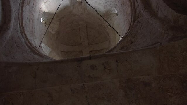 The ceiling of the azerbaijani church shot on Ronin