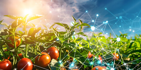 Cultivating Connections: The Networked Future of Tomato Farming"
