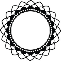 Beautiful Vector Mandala art design. Decorative element that you can use in any design such as logo, background, frame, etc.