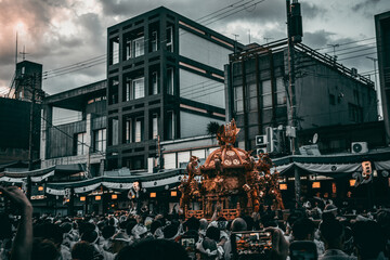 Festival taken place in Kyoto, Japan
