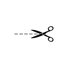 scissors for cut marks here