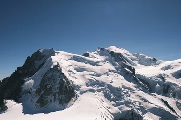 Papier Peint photo Mont Blanc Mont Blanc - Alps - Chamonix