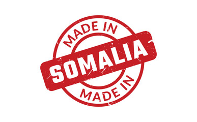 Made In Somalia Rubber Stamp