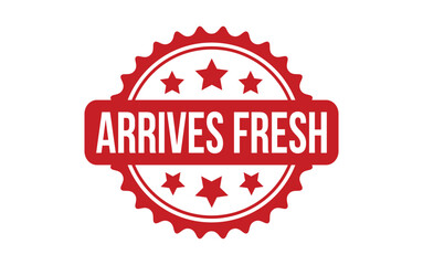 Arrives Fresh rubber grunge stamp seal vector