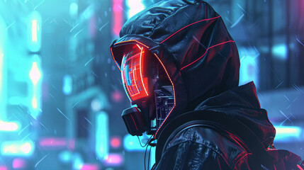 The chaotic cybernetic style of the image showed a raw and unique perspective, with a touch of unpredictability.