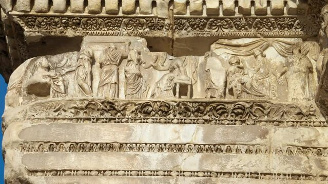 Forum of Nerva or Transitorium. The Colonnacce.