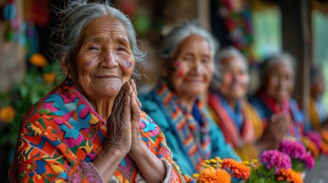 Highlighting the harmony and coexistence between diverse ethnic groups in Nepal's multicultural society.