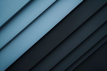 Blue and black abstract background with diagonal stripes - obrazy, fototapety, plakaty