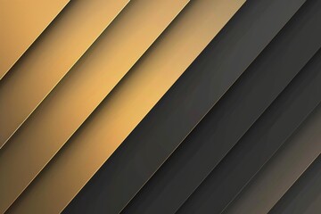 Obraz premium Abstract Black and gold background with diagonal stripes