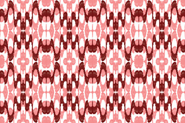 abstract color Ikat seamless pattern design