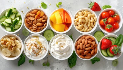 Healthy Snacking Solutions, Showcase a selection of nutritious snacks that support weight loss and...