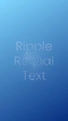 Vertical Ripple Reveal Text